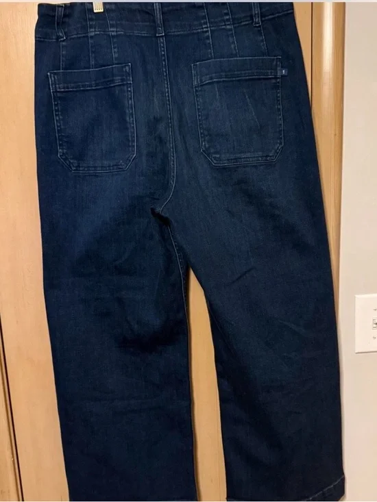 Anthropologie Pilcro “The Skipper” Wide Leg Jeans Sz 31 - Picture 2 of 4